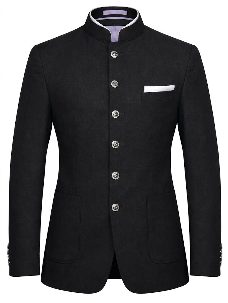 Lofty Luxe LL16 Crown 2-piece Suit Black