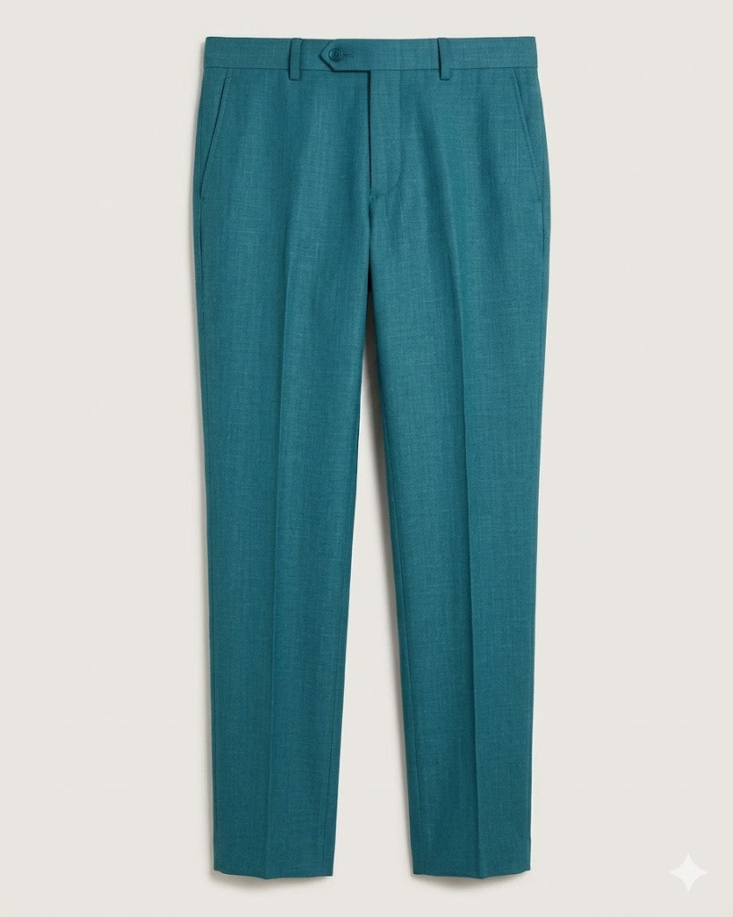 Lofty Luxe LL19 Summer 3-piece Suit Teal