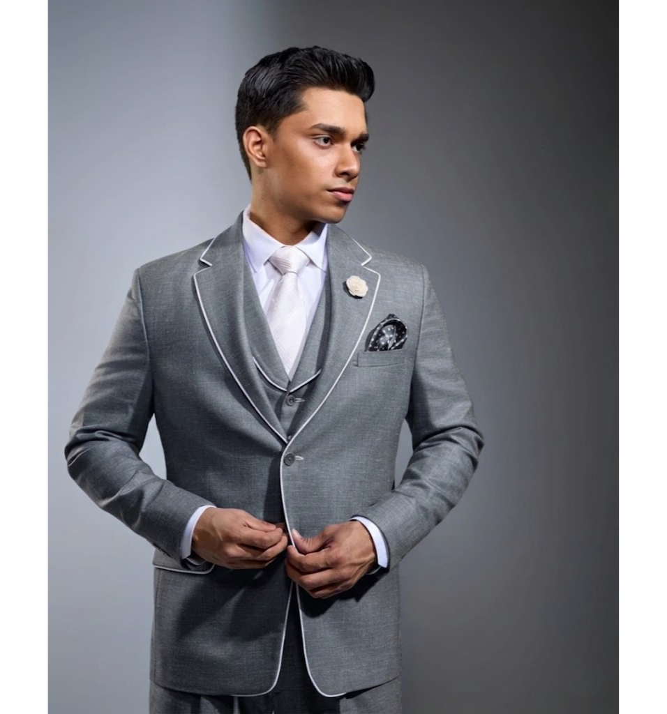 Lofty Luxe LL19 Summer 3-piece Suit |Day Gray|