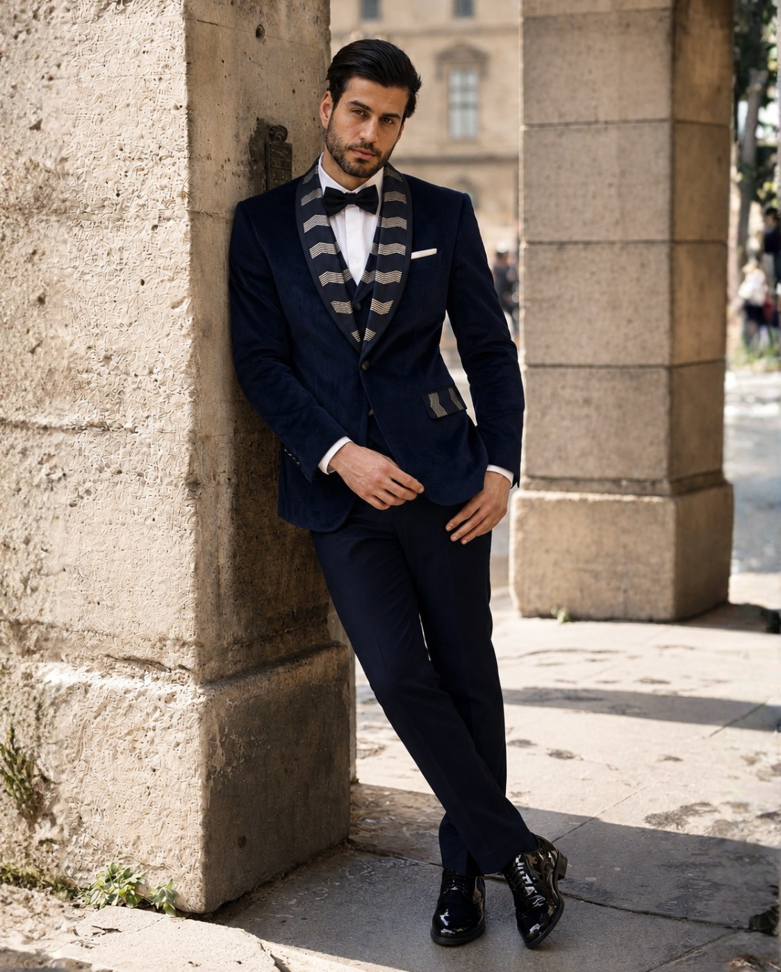 Lofty Luxe LL2 Lux Elite 3-piece Suit Navy