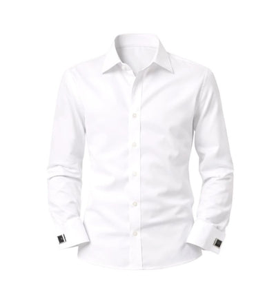 Cotton- Satin Blend White