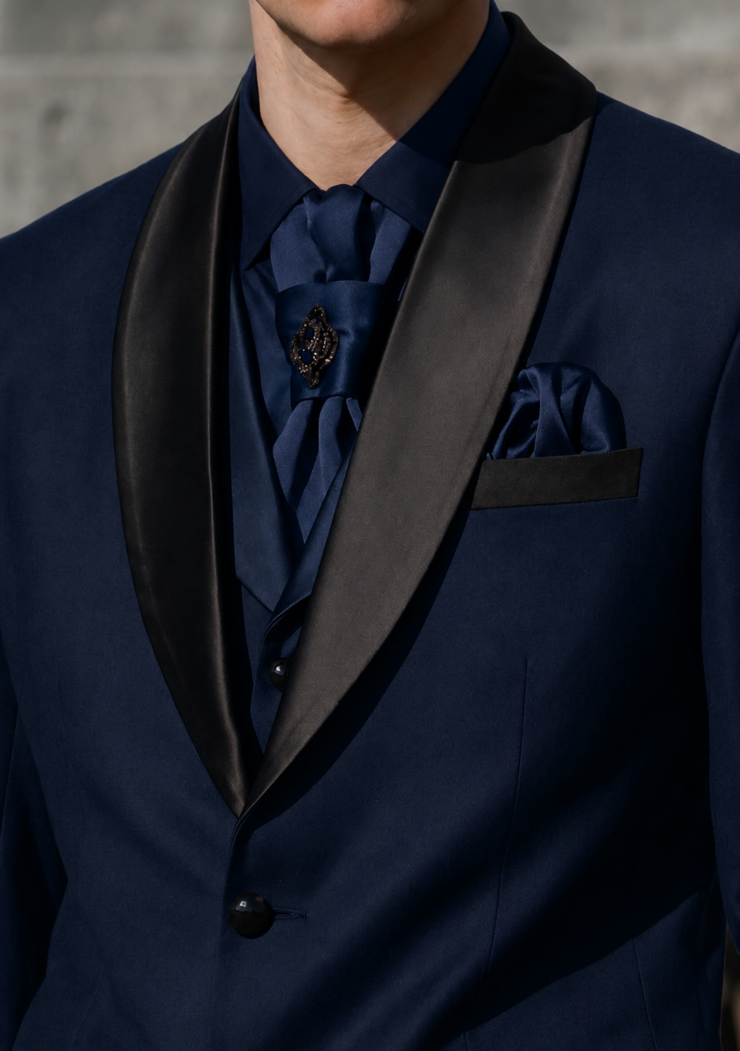 Lofty Luxe LL9 Muse 3-piece Suit Navy