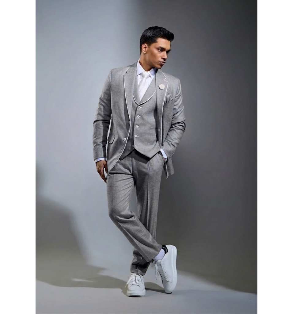 Lofty Luxe LL19 Summer 3-piece Suit |Day Gray|