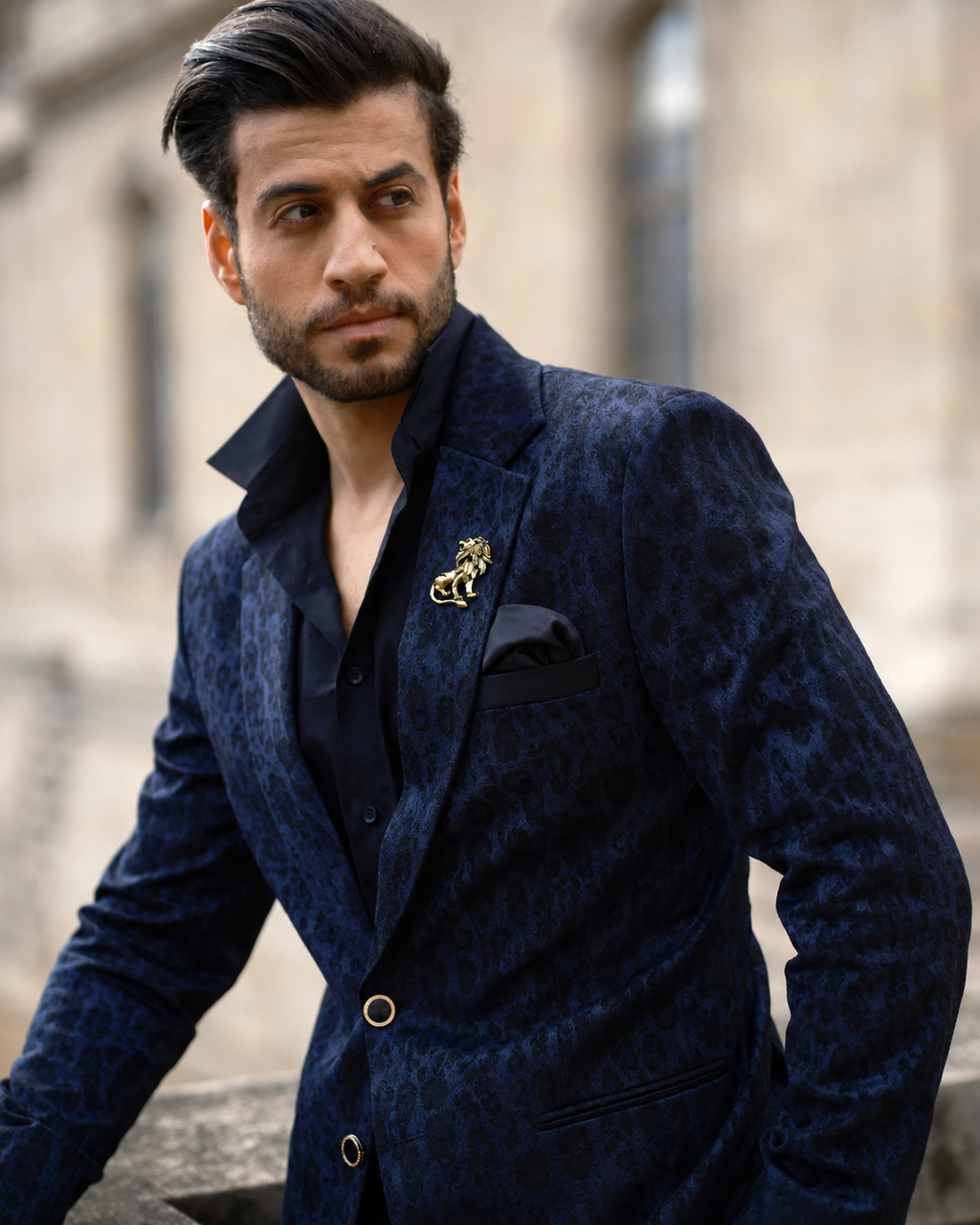 Lofty Luxe LL1 Panther 2-piece Suit Navy