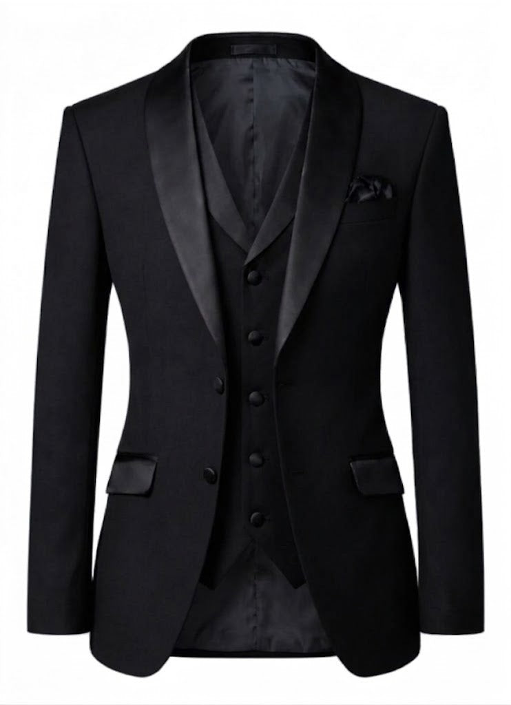 Lofty Luxe LL9 Muse 3-piece Suit Black