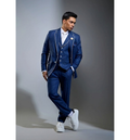 Lofty Luxe LL19 Summer 3-piece Suit Navy