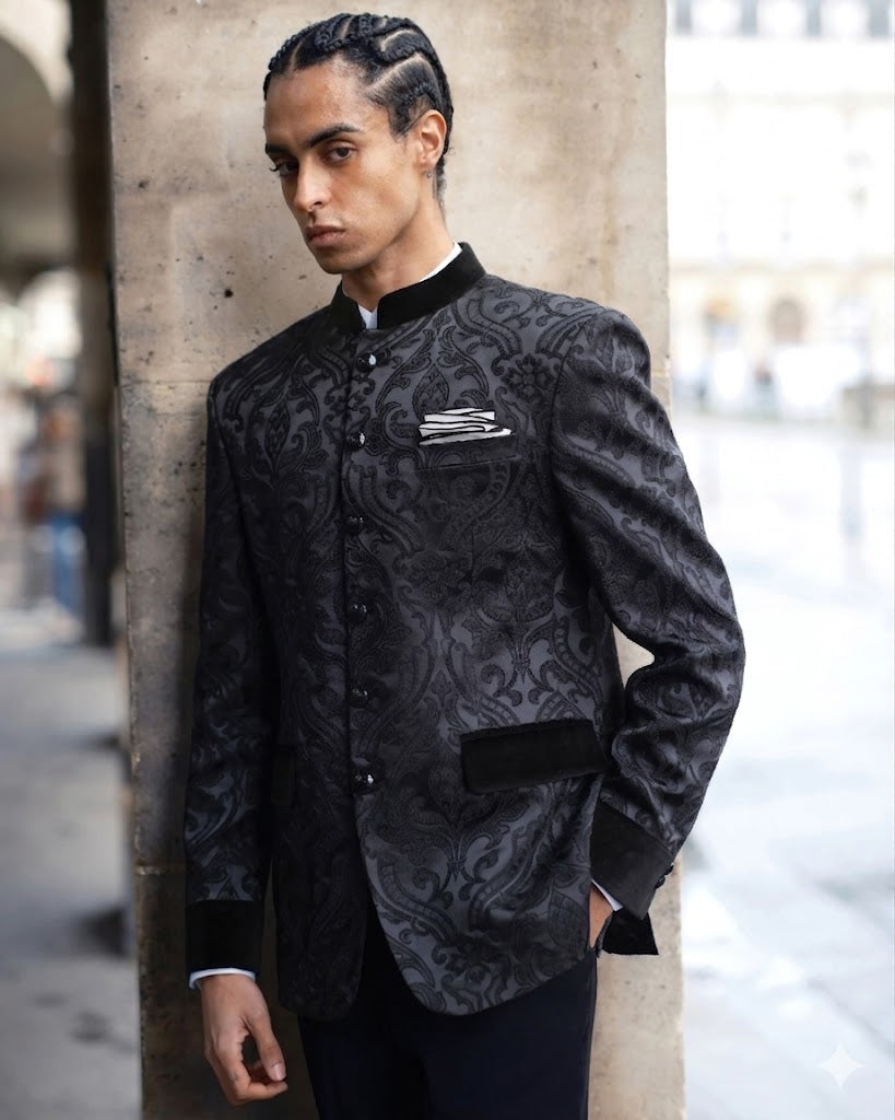 Lofty Luxe LL6 Jewel 2-piece Suit Black