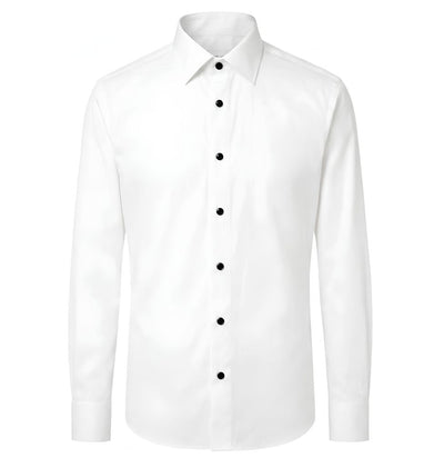 Cotton- Satin Blend Shirt