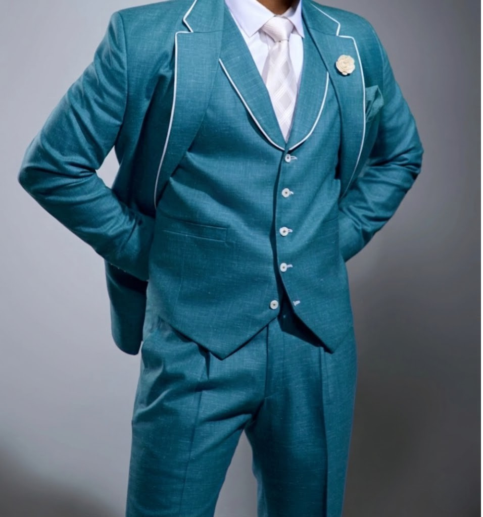 Lofty Luxe LL19 Summer 3-piece Suit Teal