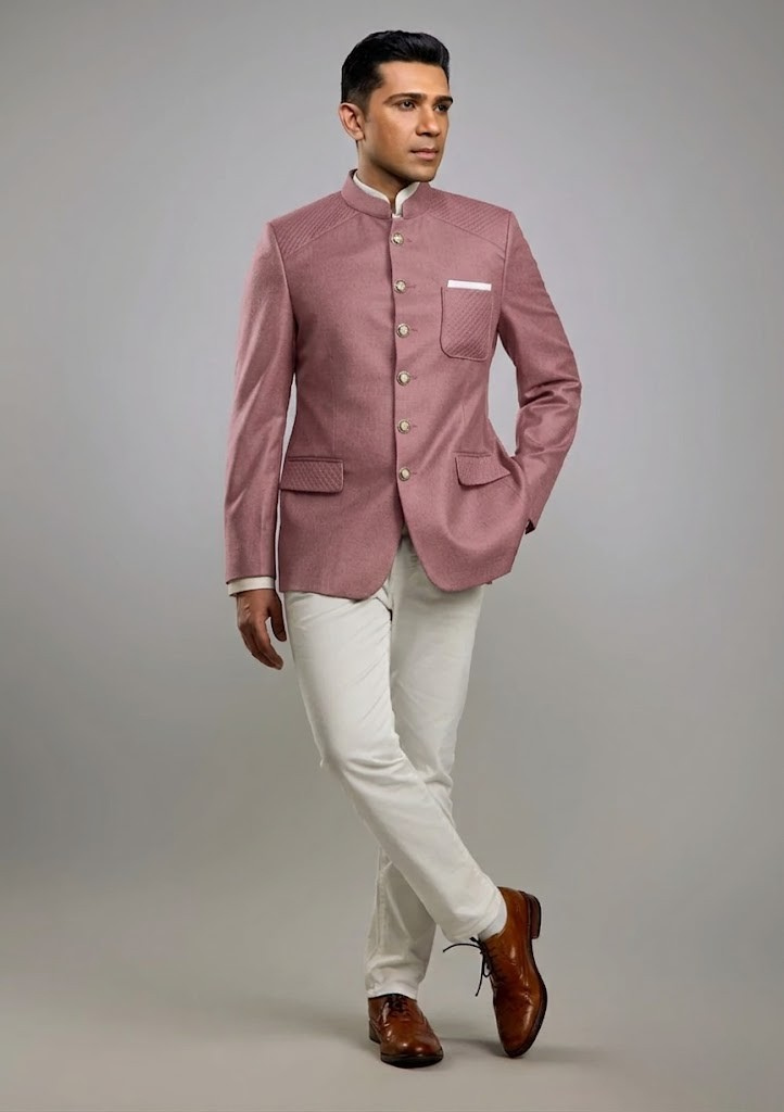 Lofty Luxe LL15 Russe 2-piece Suit |Dusty Pink|