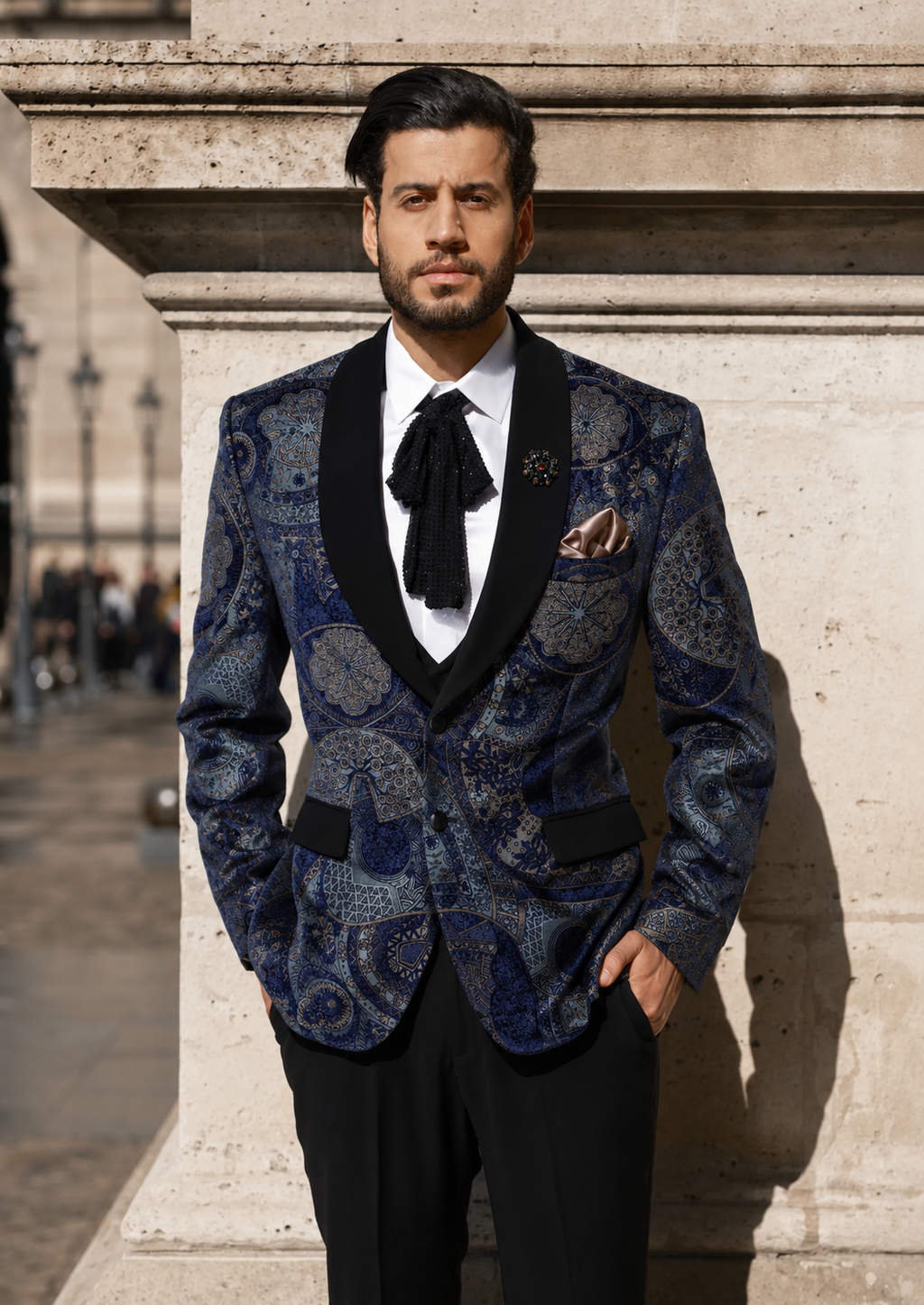 Lofty Luxe LL3 Vintage Sienna 2-piece Suit |Purple & Sienna|
