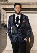 Lofty Luxe LL3 Vintage Sienna 2-piece Suit |Purple & Sienna|
