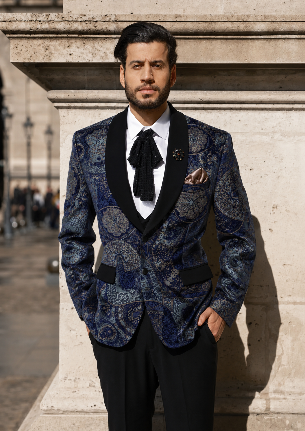 Lofty Luxe LL3 Vintage Sienna 2-piece Suit |Purple & Sienna|