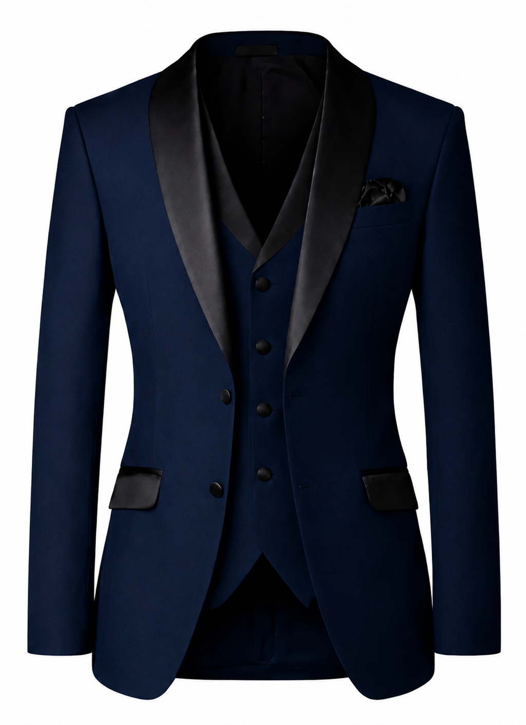 Lofty Luxe LL9 Muse 3-piece Suit Navy