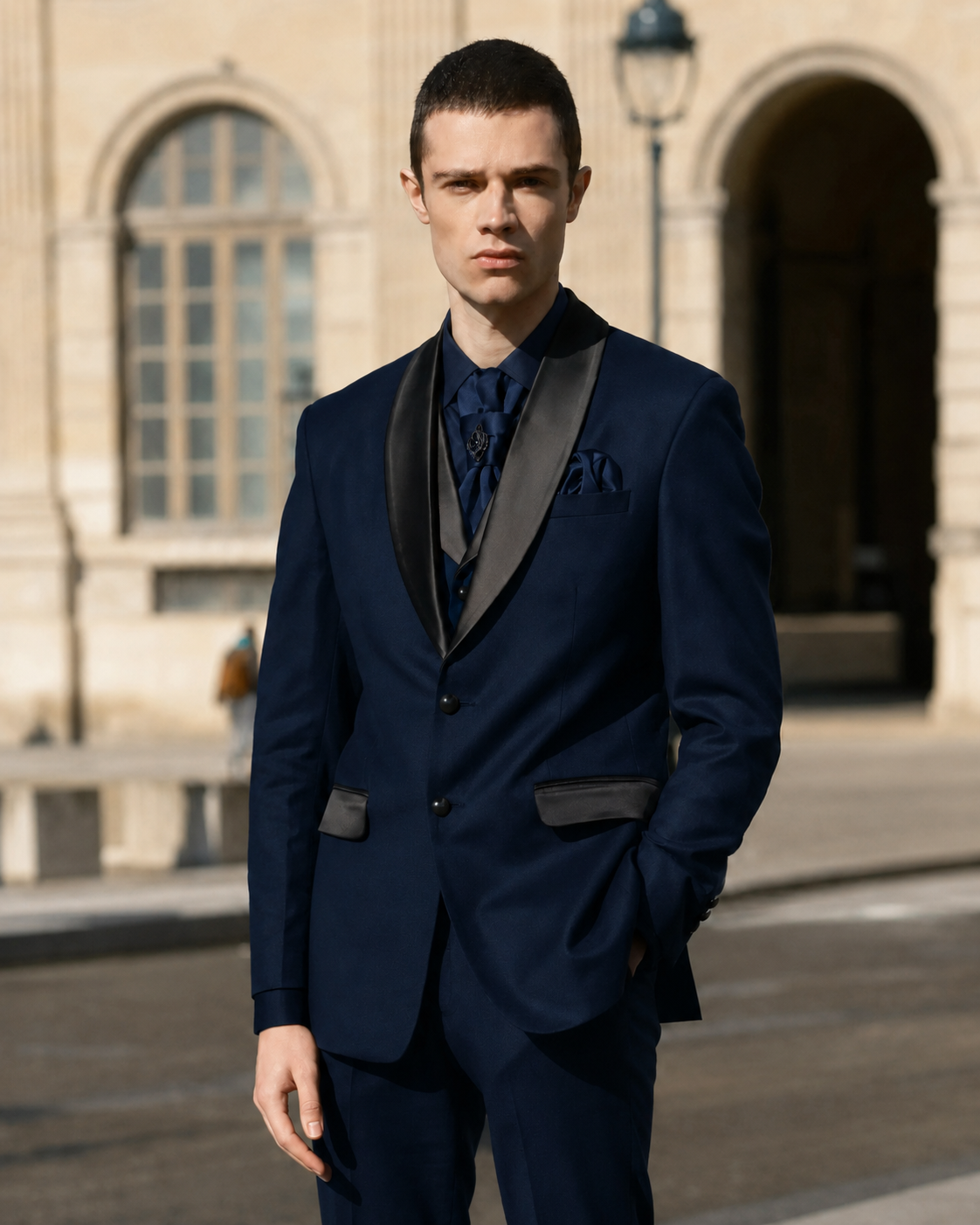 Lofty Luxe LL9 Muse 3-piece Suit Navy
