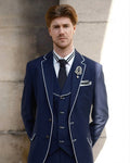 Lofty Luxe LL8 Lux Edge 3-piece Suit Navy