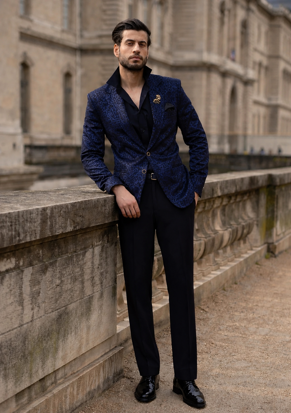 Lofty Luxe LL1 Panther 2-piece Suit Navy